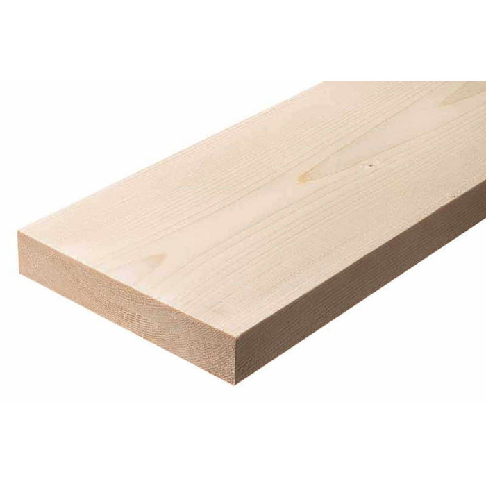 Доска сухая строганная 40х150х3000 сорт 1-2